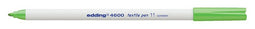 Edding - Viltstift edding 4600 textiel rond 1mm lichtgroen | 10 stuks