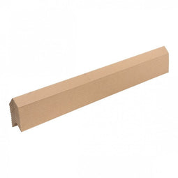 Klika - Kartonnen hoekprofielen 50 x 50 x 3 mm 82 cm bruin | 50 stuks