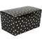 Klika - Ballotin | Party Dots | karton + PP + PET | 500gr | 70x132x76mm | zwart/goud | 25 stuks