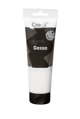 Creall - Gesso medium creall studio acrylics 250ml | Tube a 250 milliliter | 4 stuks