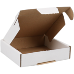 Klika - Brievenbusdoos met klep 110x110x28mm wit