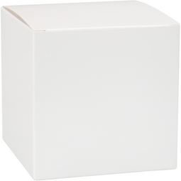 Klika - Geschenkdoos | karton | 10x10x10cm | wit | 25 stuks