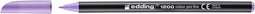 Edding - Fineliner edding 1200 f pastel bessenlavendel | 10 stuks