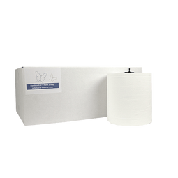 Klika - Handdoekrol Matic 2 laags 6x150 meter Ø21cm 100% cellulose wit T7 | 6 stuks