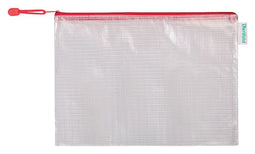 Tarifold - Opbergtas met rits 330x240mm PVC rood