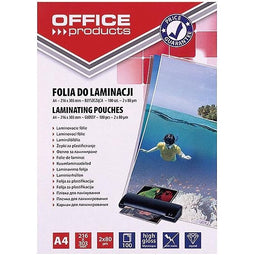 Office Products - Products lamineerhoes ft A4, 160 micron (2 x 80 micron), pak van 100 stuks
