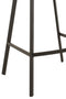 Barstool Olivier Textile/metal Grey