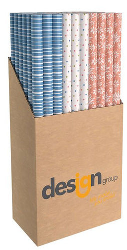 IG design - Inpakpapier Moments 200x70cm assorti