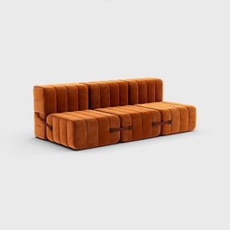Curt-set 6 - E.g. Flexible 3-seater - Barcelona - Russet - V3347/17 (red)
