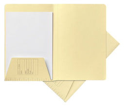 Jalema - Dossiermap A4 1 klep 160gr lichtgeel