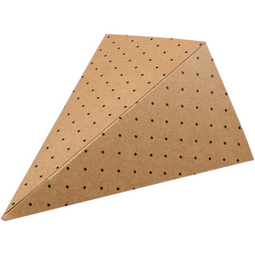 Depa® - ® Zak | Minipuntzakje | Kraftpapier + PP | 70x140mm | Mini | bruin/zwart | 400 stuks