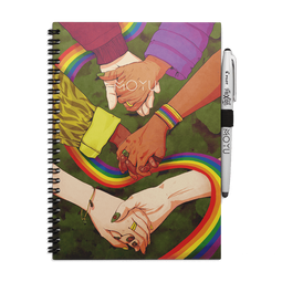 Julia Gazenbeek Erasable Notebook | Pride x MOYU A5 / Hardcover