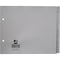 Q-CONNECT - Q-CONNECT tabbladen set A-Z 1/2 uit pp grijs