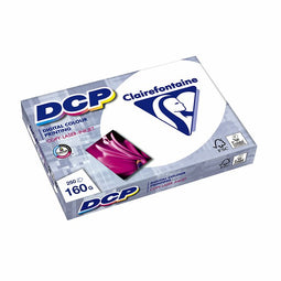 Clairefontaine - Laserpapier DCP A4 160gr wit 250vel | Pak a 250 vel | 4 stuks