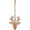 Klika - Hanger | 5x4.2cm | Rendier | naturel | 24 stuks