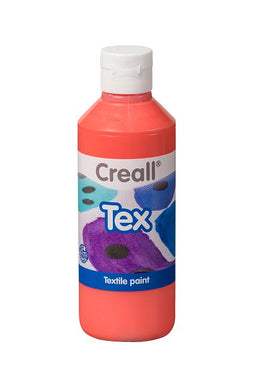 Creall - Textielverf creall tex oranje 250ml | Fles a 250 milliliter | 6 stuks