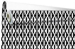 Cadeaupapier 50cm dessin Rouy zwart -wit