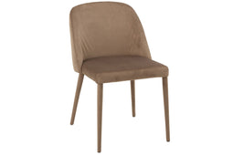 Jline Chair Charlotte Textile/metal Brown