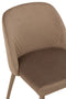 Jline Chair Charlotte Textile/metal Brown