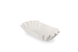 Klika - Kartonnen schaaltje geschulpt 170x100x30mm wit | 2000 stuks