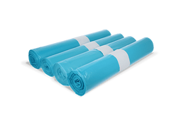 Klika - Vuilniszakken 120 liter 80x110cm 10 rollen met 20 zakken blauw | 200 stuks