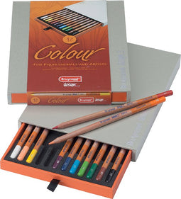 Bruynzeel - Kleurpotloden Colour box 12 stuks assorti | Pak a 12 stuk | 6 stuks