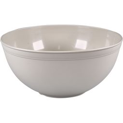 Goldplast - Bak | PP | 2000ml | Ø20cm | reusable | onbreekbaar | saladebak | taupe | 36 stuks
