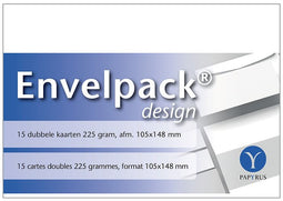 Papyrus - Dubbele kaarten 105x148mm wit | 10 stuks