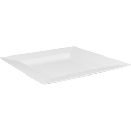 Depa® - ® Bord | reusable | vierkant | 1-vaks | pS | 24x24cm | wit | 20 stuks