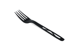 Klika - Herbruikbare zwarte vork 170mm CPLA BIO | 1000 stuks