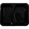 Klika - Bak | PP | 2-vaks | spuitgiet | menubak | 228x178x45mm | zwart | 240 stuks