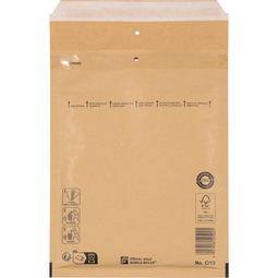 Klika - Envelop | luchtkussenenvelop | 215x150mm | C13 | papier + PE | bruin | 100 stuks