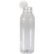 Klika - Fles | petfles | Gerecycled PET | met vaste dop | 500ml | transparant/wit | 15 stuks