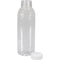Klika - Fles | petfles | Gerecycled PET | met vaste dop | 500ml | transparant/wit | 15 stuks