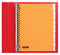 Quantore - Tabbladen 23-gaats 10-delig met venster assorti PP | 1 set | 25 stuks