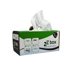 Klika - Poetsdoek Supertex Soft Nonwoven Pluisvrij Wit in Dispenserbox | 200 stuks