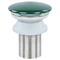 Beliani GUDAR - Wastafel - Groen - ⌀ 37 cm - Keramiek