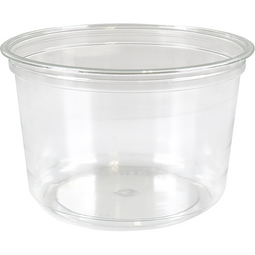 Deli Circle - Cup | gerecycled PET | 550ml | Ø 117mm | 75.7mm | transparant | 576 stuks