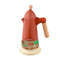 Italiaanse Koffiepot Benetton SAFARI BE Aluminium beukenhout 6 Kopjes 600 ml