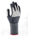 Showa - Handschoen 381 grip nitril M grijs | Zak a 1 paar | 10 stuks