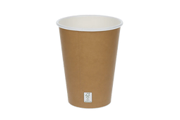Klika - Kartonnen koffiebeker 360cc 12oz Ø90mm FSC®Mix kraft bruin | 1000 stuks
