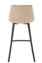 Barstool Olivier Textile/metal Beige