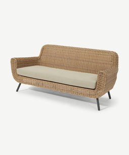 Jonah 3 Seater Sofa (000314) - Steel Light Yellow