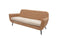Jonah 3 Seater Sofa (000314) - Steel Light Yellow