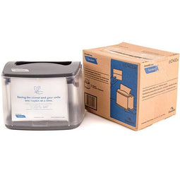 100%eco - Servetdispenser | 17x16x transparant | 1 stuks