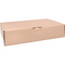 Klika - Vouwdoos | golfkarton | 310x215x70mm | met insteekklep | enkele golf | bruin | 50 stuks