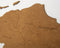 Wooden Country Map - The Netherlands - Brown HDF