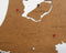 Wooden Country Map - The Netherlands - Brown HDF
