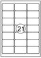 Quantore - Etiket 63.5X38.1mm 315 stuks