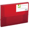 Q-CONNECT - Q-CONNECT elastobox, met elastieken, A4, rug 25 mm, rood